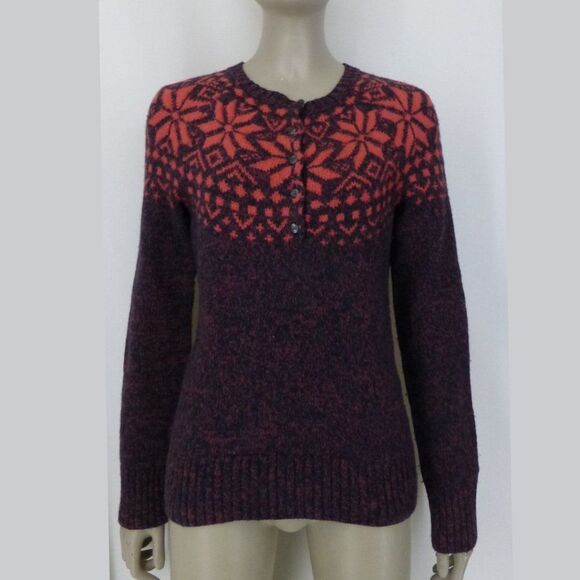 C Wonder Wool Blend Pink Floral Sweater - Picture 2 of 11